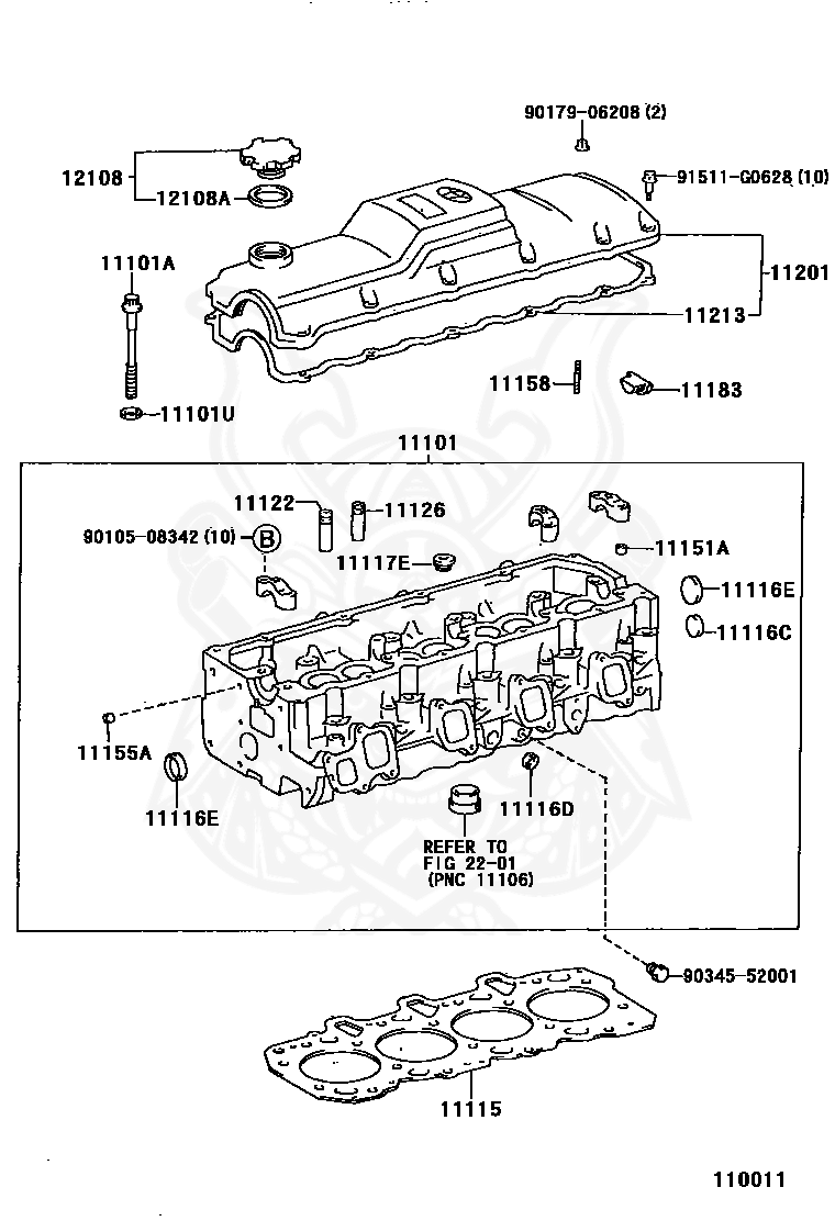 Toyota - Nut